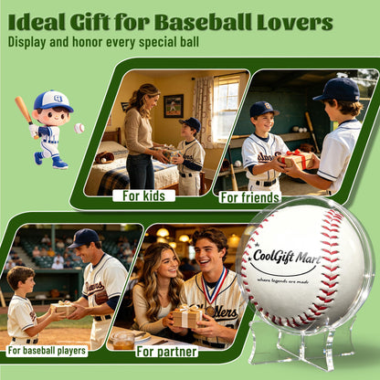 CoolGift Mart Light Up Baseball Glove Display Stand