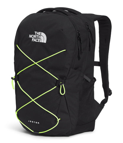 The North Face Jester Everyday Laptop Backpack - Commuter Daypack, Water Repellent, Laptop Sleeve, Lunar Blue/Fizz Lime, One Size