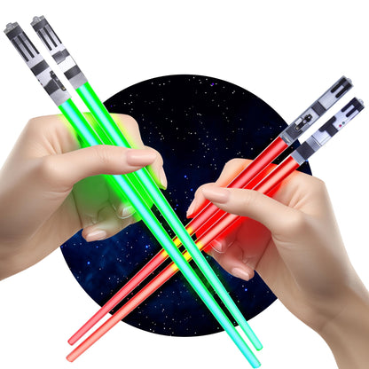 ChopSabers Lightsaber Led Light Up Chopsticks (1 Pair, Blue)