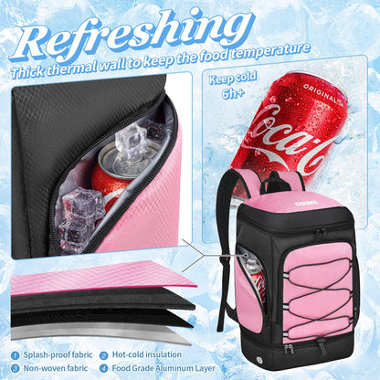 Soccer Backpack,Soccer Bag with Ball Holder and Shoe Compartment