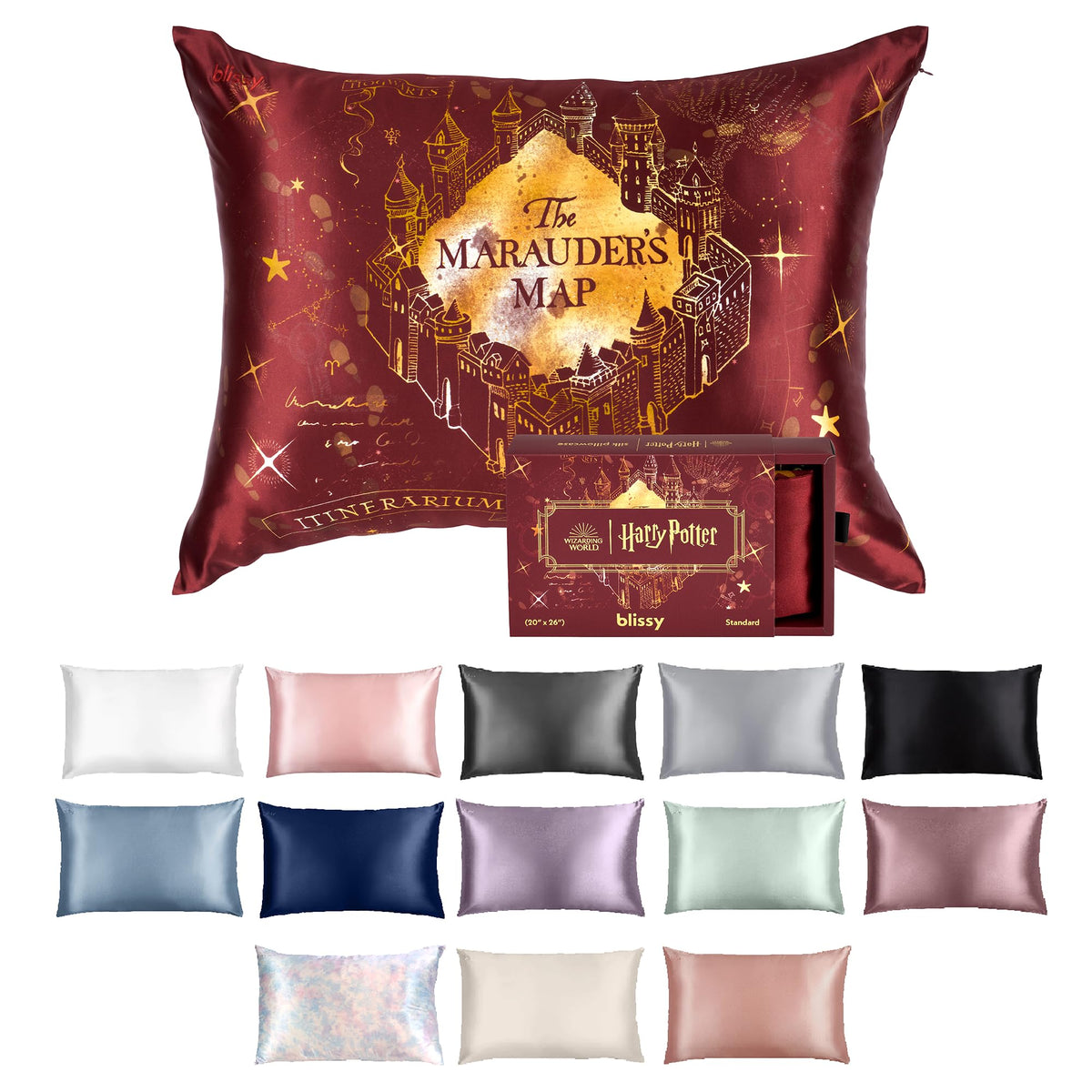 Blissy Silk Pillowcase - 100% Pure Mulberry Silk