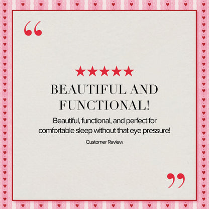 slip Pure Silk Contour Sleep Mask: Protect Your Delicate Lashes with Our Innovative, Lash-Friendly Design. Experience Uninterrupted Beauty Sleep with Slipsilk™ Comfort, 1 Contour Mask, Scarlet