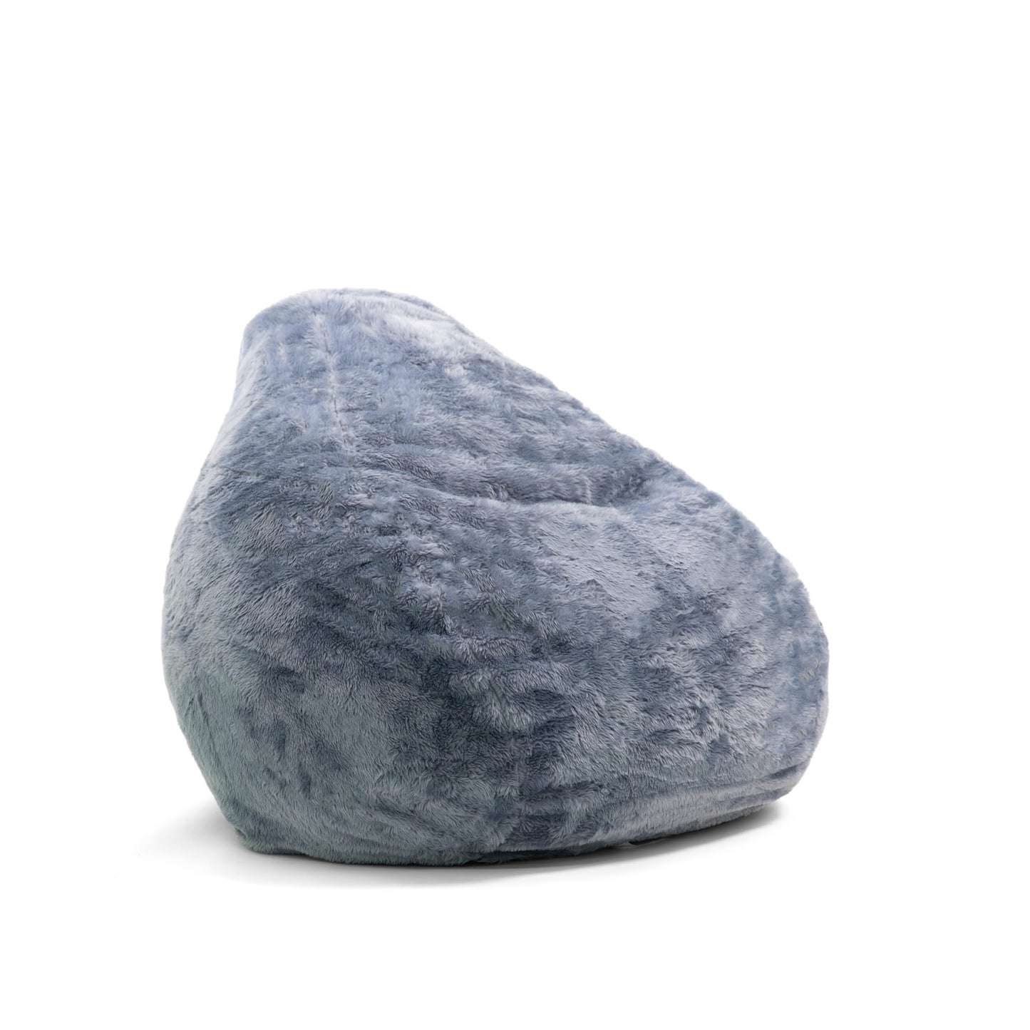 Big Joe Fuf 7Ft Giant Foam Bean Bag Chair, Oversized Couch with Removable Cover for Kids, Teens, Adults, Fog Lenox, Durable Woven Polyester, 7 Foot