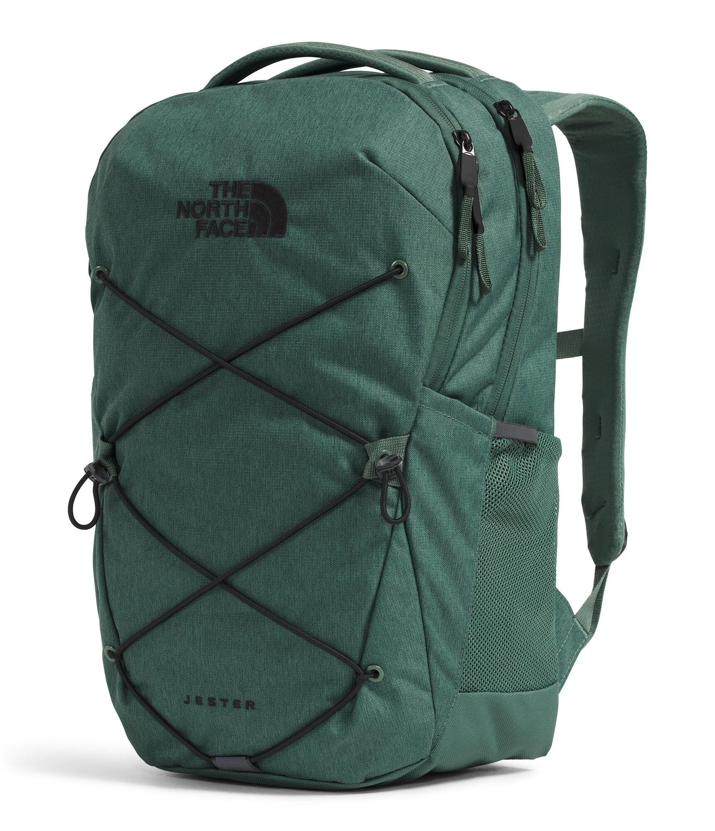 The North Face Jester Everyday Laptop Backpack - Commuter Daypack, Water Repellent, Laptop Sleeve, Lunar Blue/Fizz Lime, One Size