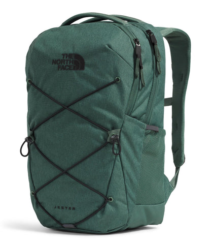 The North Face Jester Everyday Laptop Backpack - Commuter Daypack, Water Repellent, Laptop Sleeve, Lunar Blue/Fizz Lime, One Size