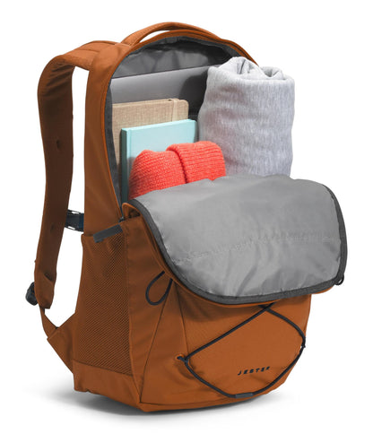 The North Face Jester Everyday Laptop Backpack - Commuter Daypack, Water Repellent, Laptop Sleeve, Lunar Blue/Fizz Lime, One Size