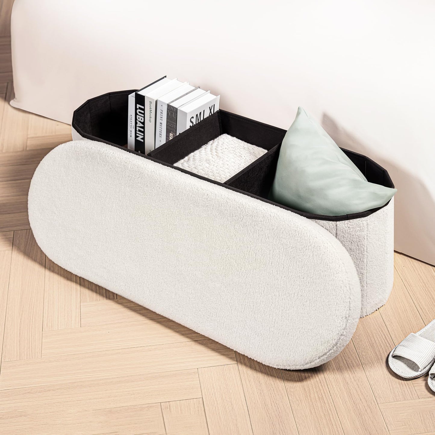 B FSOBEIIALEO Ottoman with Storage