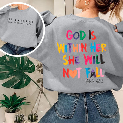 Sulayesh Christian God Is Within Her Sweatshirts