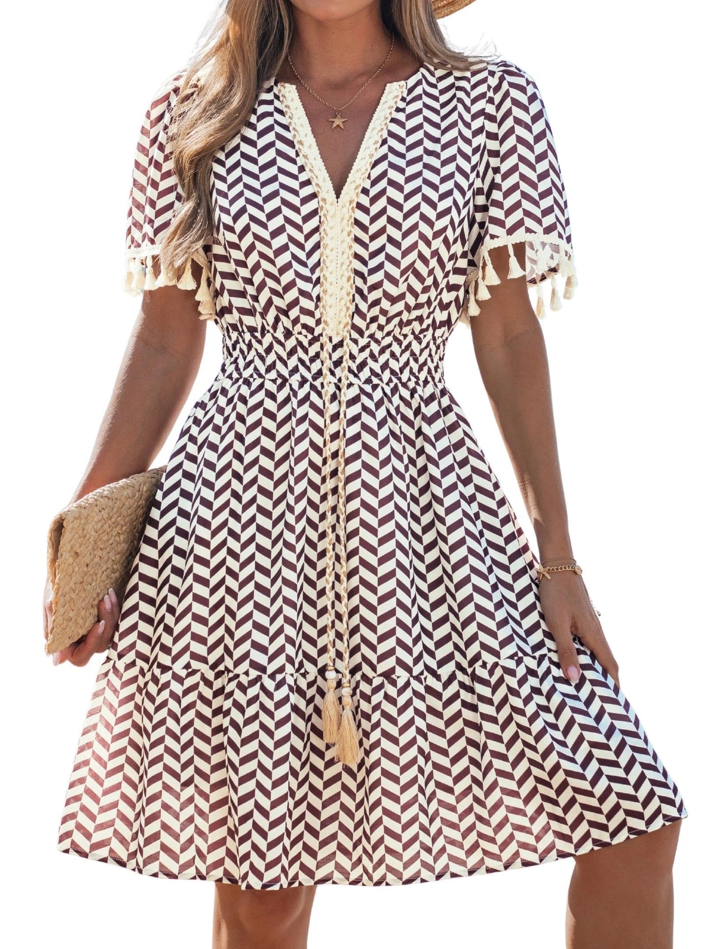 popvil Women Summer Short Dress