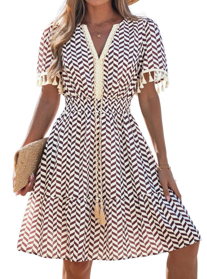 popvil Women Summer Short Dress