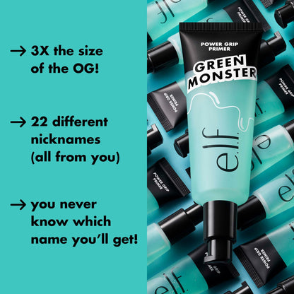e.l.f. Power Grip Primer, Gel-Based & Hydrating Face Primer for Smoothing Skin & Gripping Makeup, Moisturizing & Priming, Vegan & Cruelty-Free, 0.811 Fl Oz