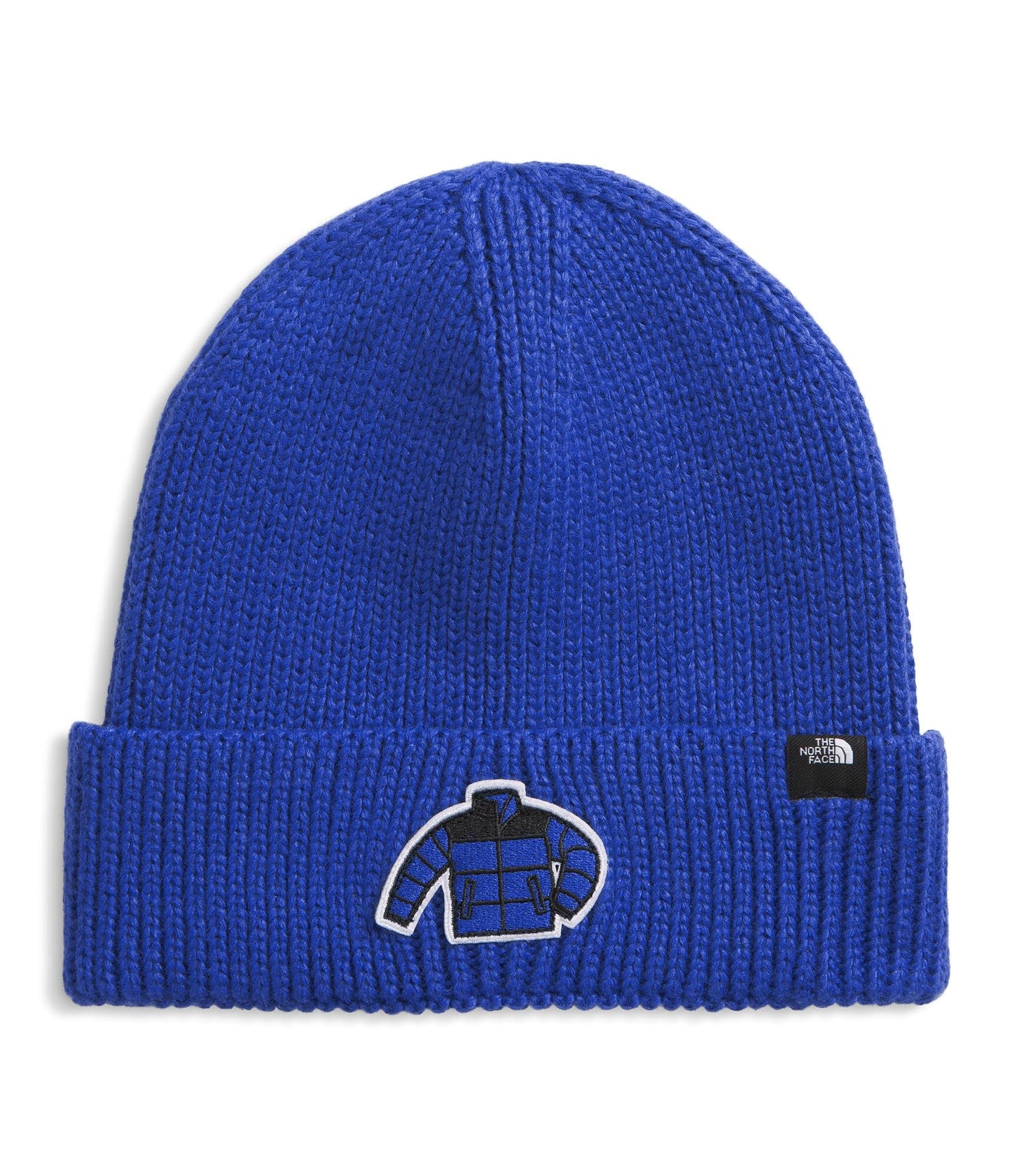 THE NORTH FACE TNF Logo Box Cuffed Beanie | Classic Fit, Rib Knit Winter Hat for Men & Women