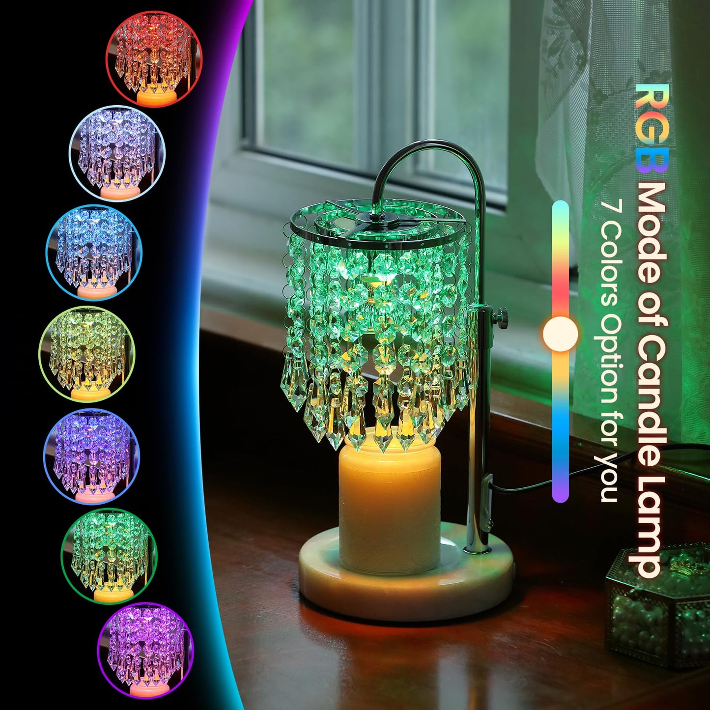 Candle Warmer Lamp with Timer & Dimmer