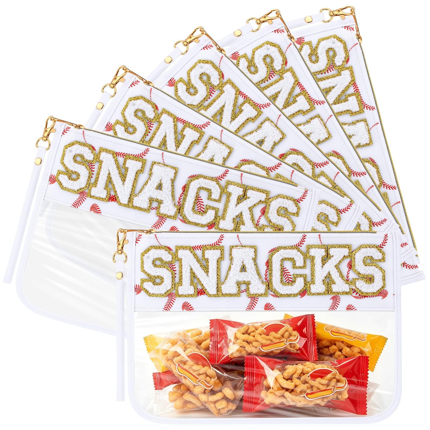 1 Pcs Soccer Snack Bag Baseball Party Favors Mom Gifts