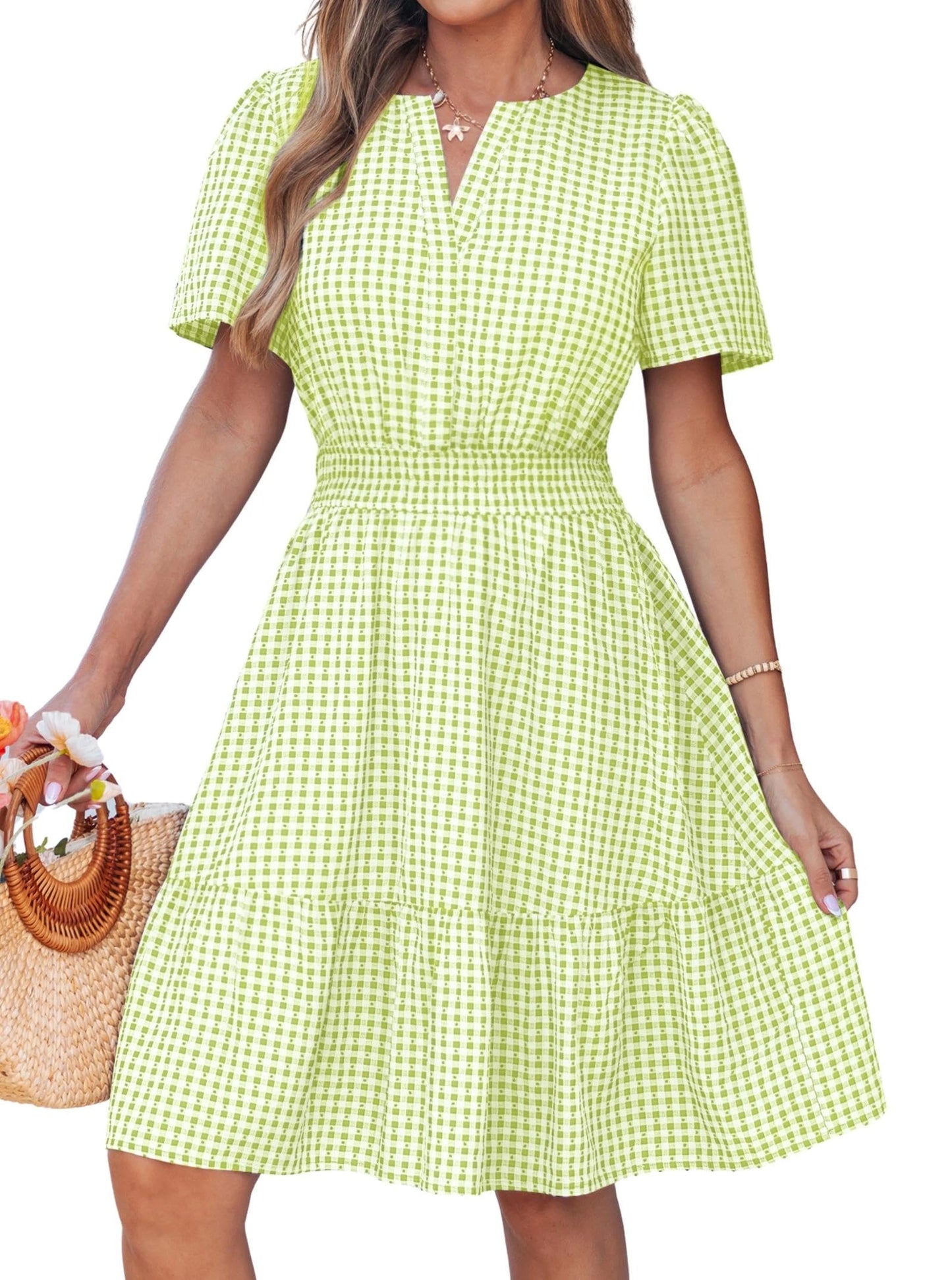 popvil Women Summer Short Dress
