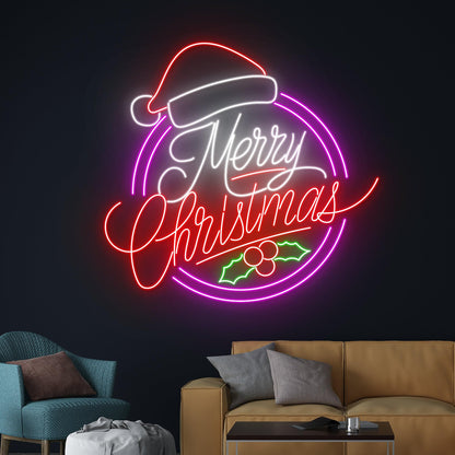 Custom Merry Christmas Tree Neon Sign Led Sign LED Lights (Merry Christmas)