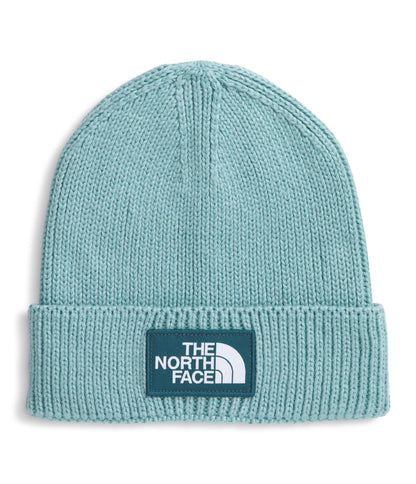 THE NORTH FACE TNF Logo Box Cuffed Beanie | Classic Fit, Rib Knit Winter Hat for Men & Women