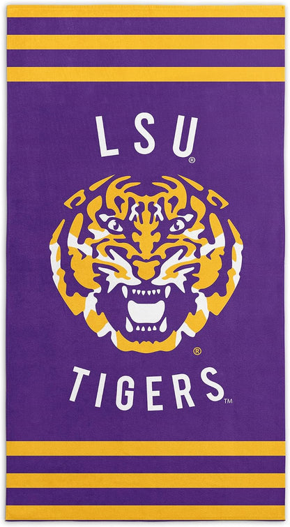 Northwest NCAA Alabama Crimson Tide Unisex-Adult Beach Towel, 30" x 60", Stripes