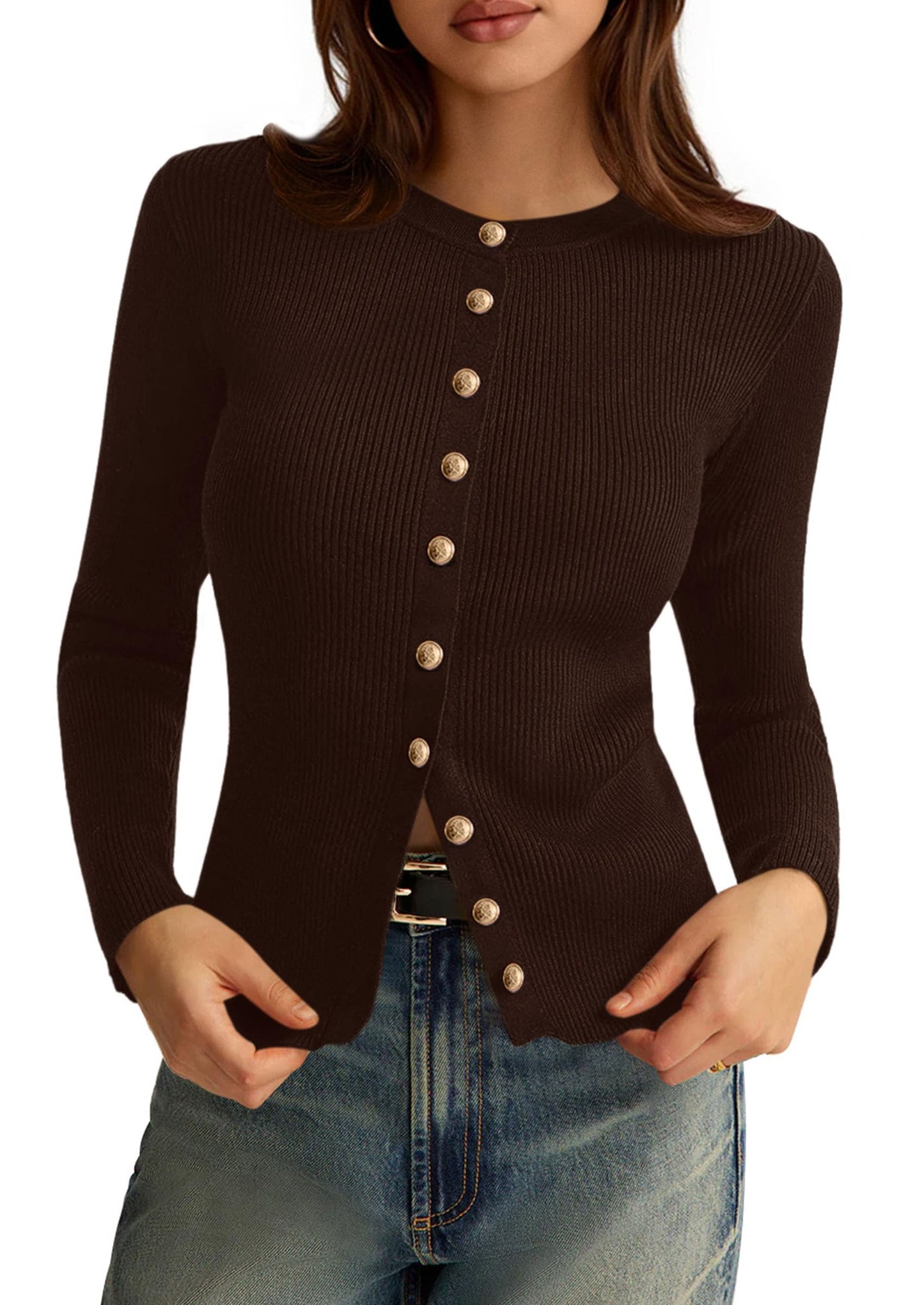 PRETTYGARDEN Women's Fall Lightweight Cardigan Sweaters