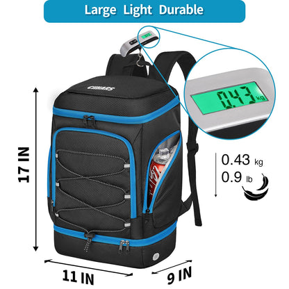 Soccer Backpack,Soccer Bag with Ball Holder and Shoe Compartment