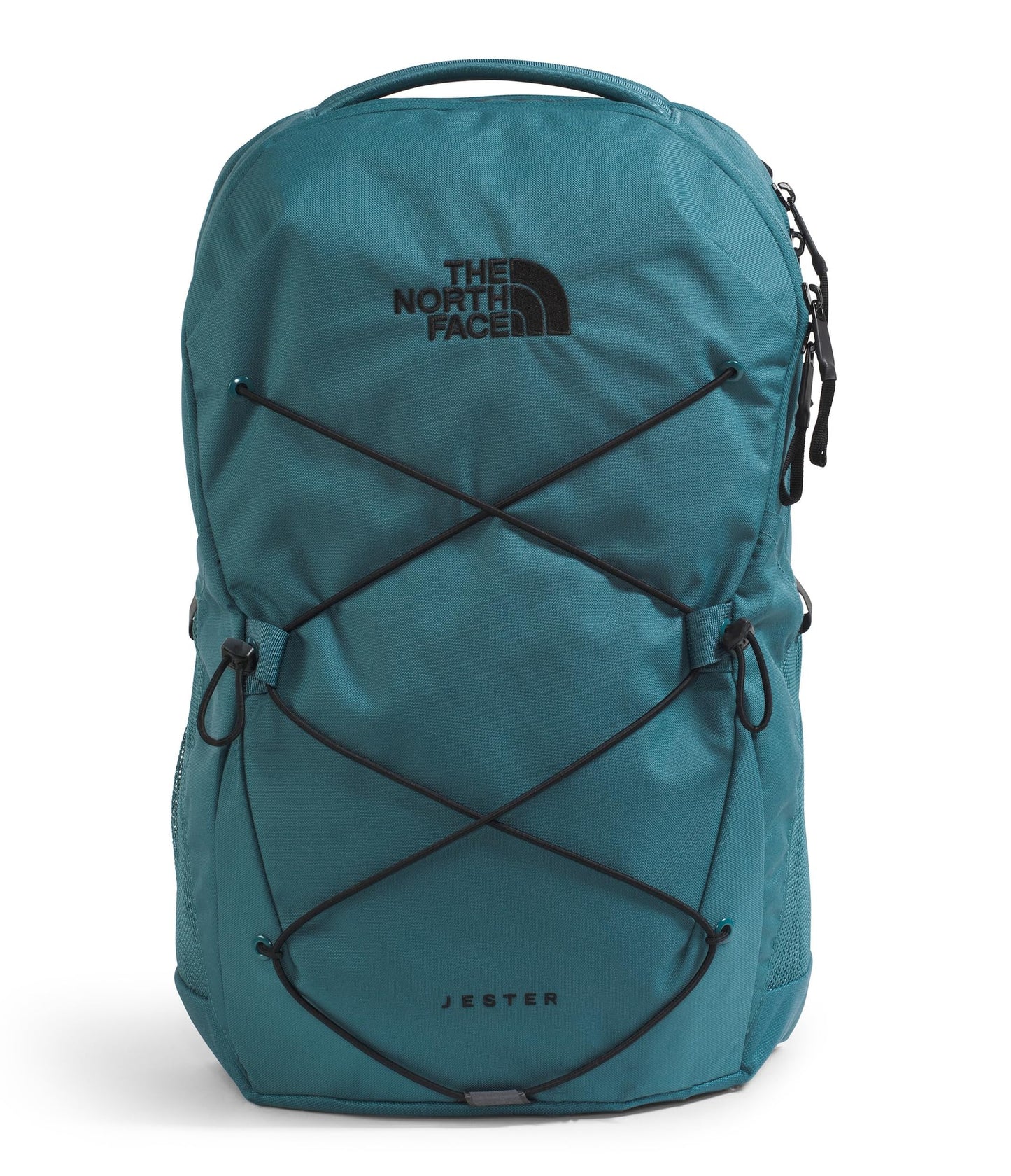 The North Face Jester Everyday Laptop Backpack - Commuter Daypack, Water Repellent, Laptop Sleeve, Lunar Blue/Fizz Lime, One Size