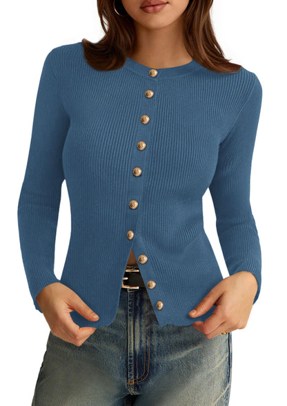 PRETTYGARDEN Women's Fall Lightweight Cardigan Sweaters