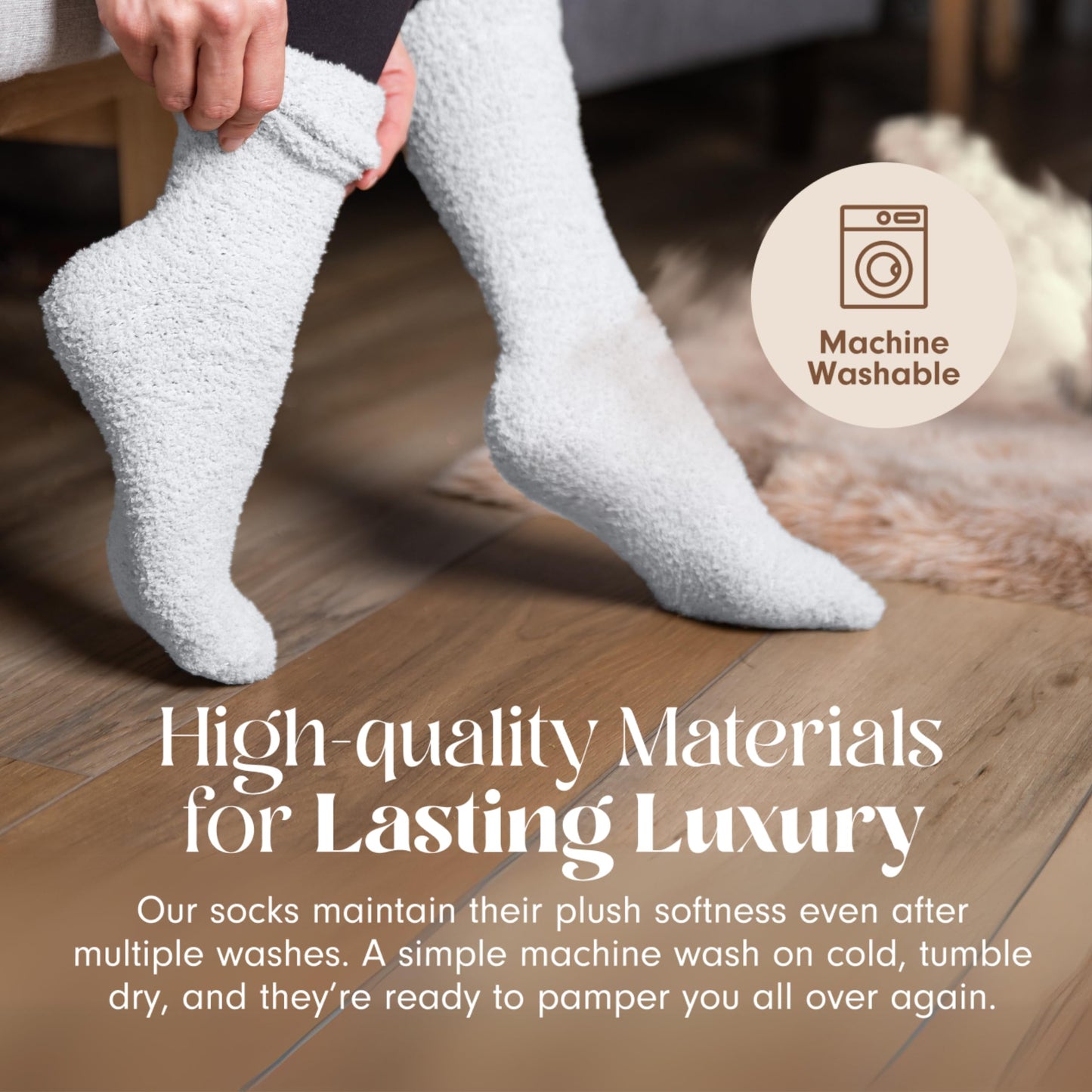 Unboxme Gifts Warm & Cozy Ultra-Luxe Cloud Sock
