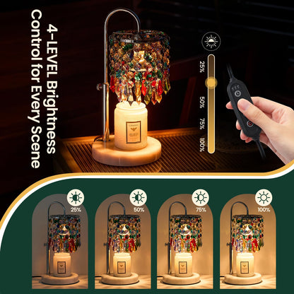 Candle Warmer Lamp with Timer & Dimmer