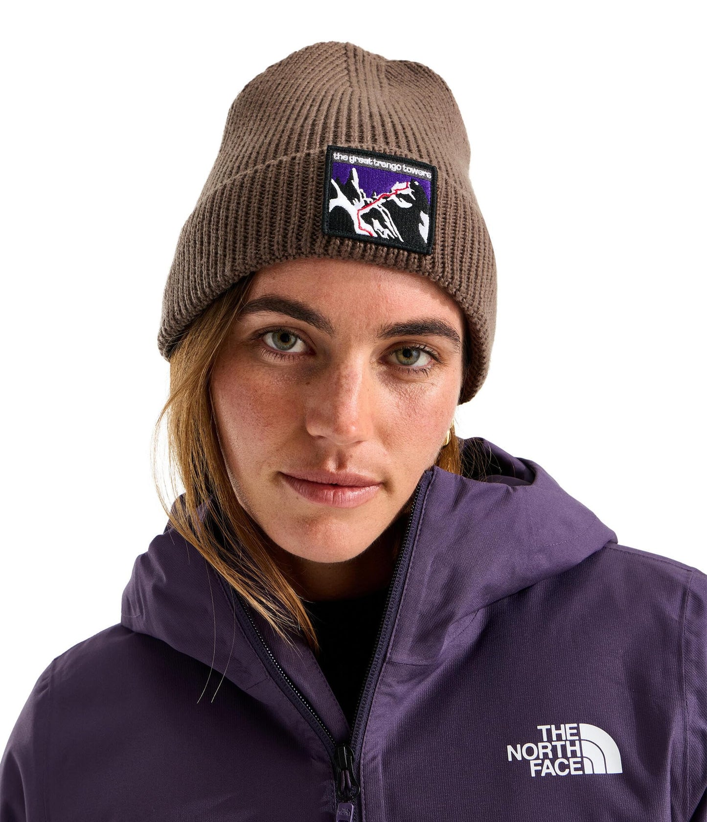THE NORTH FACE TNF Logo Box Cuffed Beanie | Classic Fit, Rib Knit Winter Hat for Men & Women