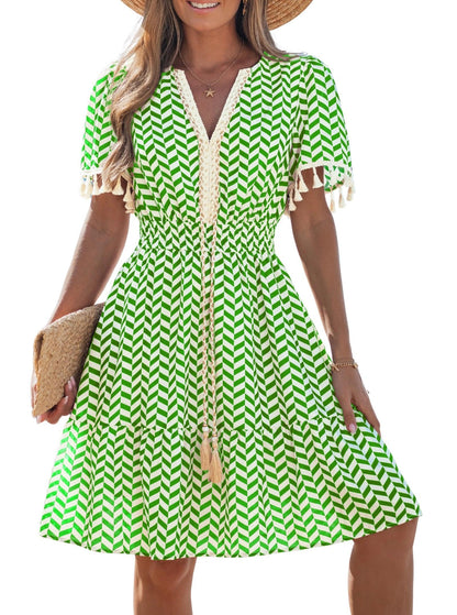 popvil Women Summer Short Dress