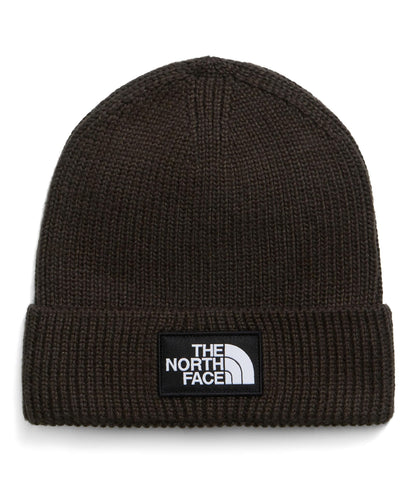 THE NORTH FACE TNF Logo Box Cuffed Beanie | Classic Fit, Rib Knit Winter Hat for Men & Women
