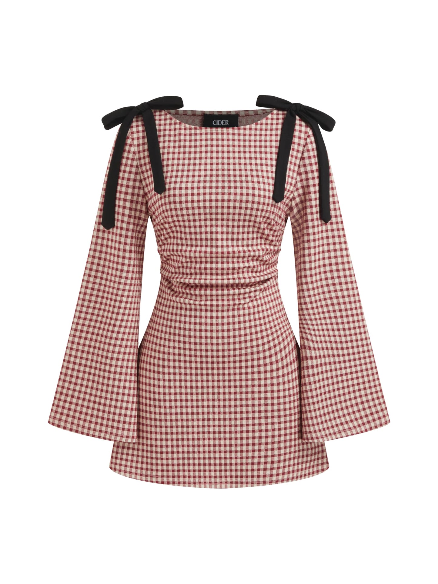 CIDER Gingham Dress for Women