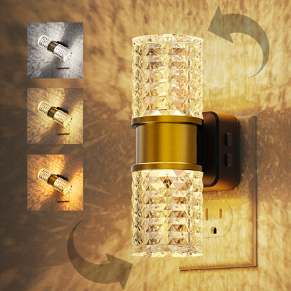L LOHAS LED Night Light, Modern Night Lights Plug into Wall | 2 Pack