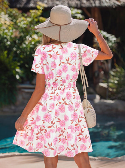 popvil Women Summer Short Dress