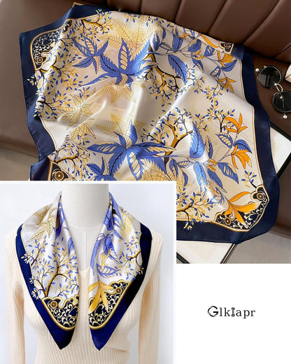 Satin Bandana Headscarf for Women Silky Hair Scarves for Fashion Lightweight