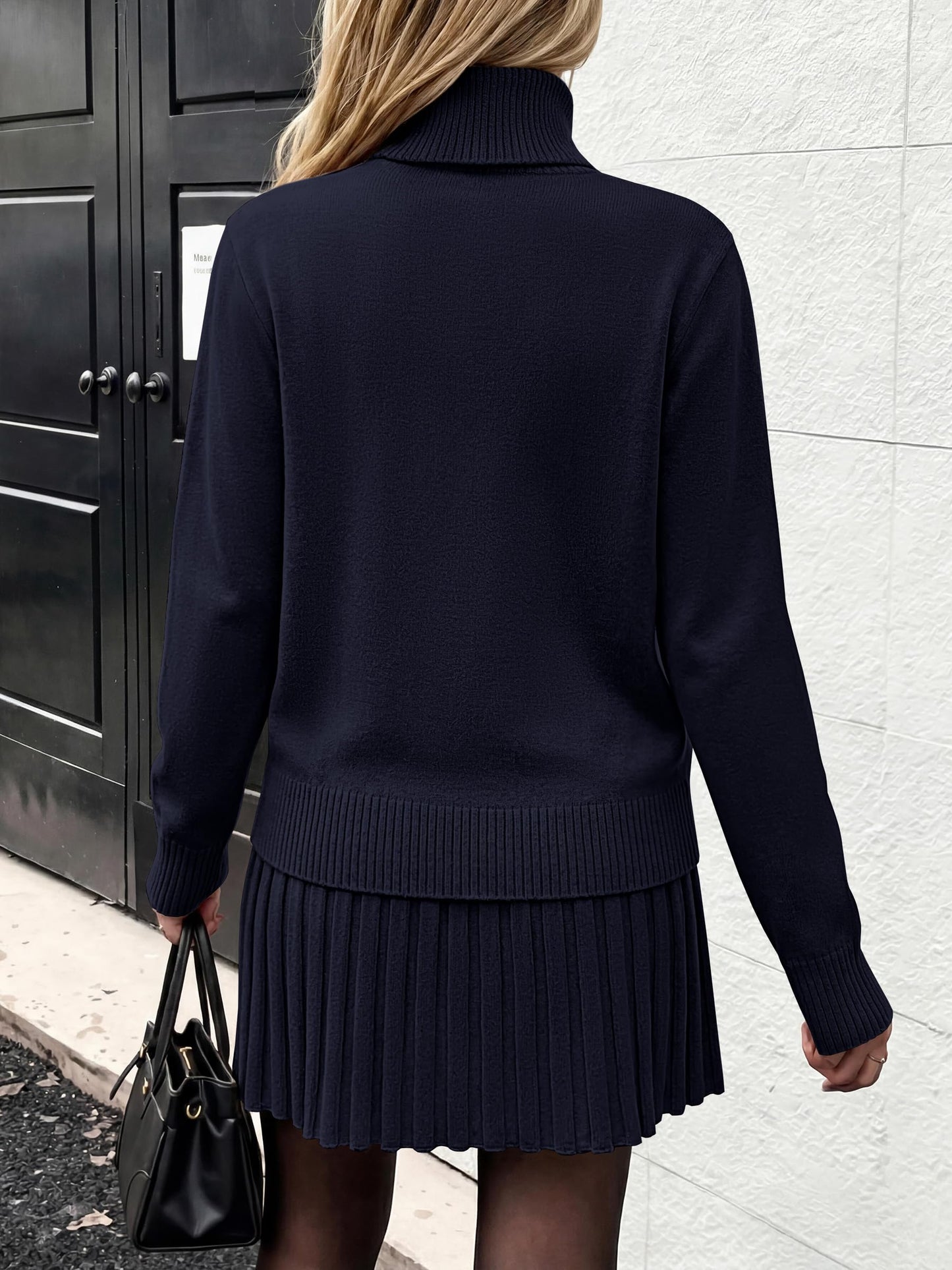 Caracilia Skirt Sets for Women Fall 2 piece Outfits