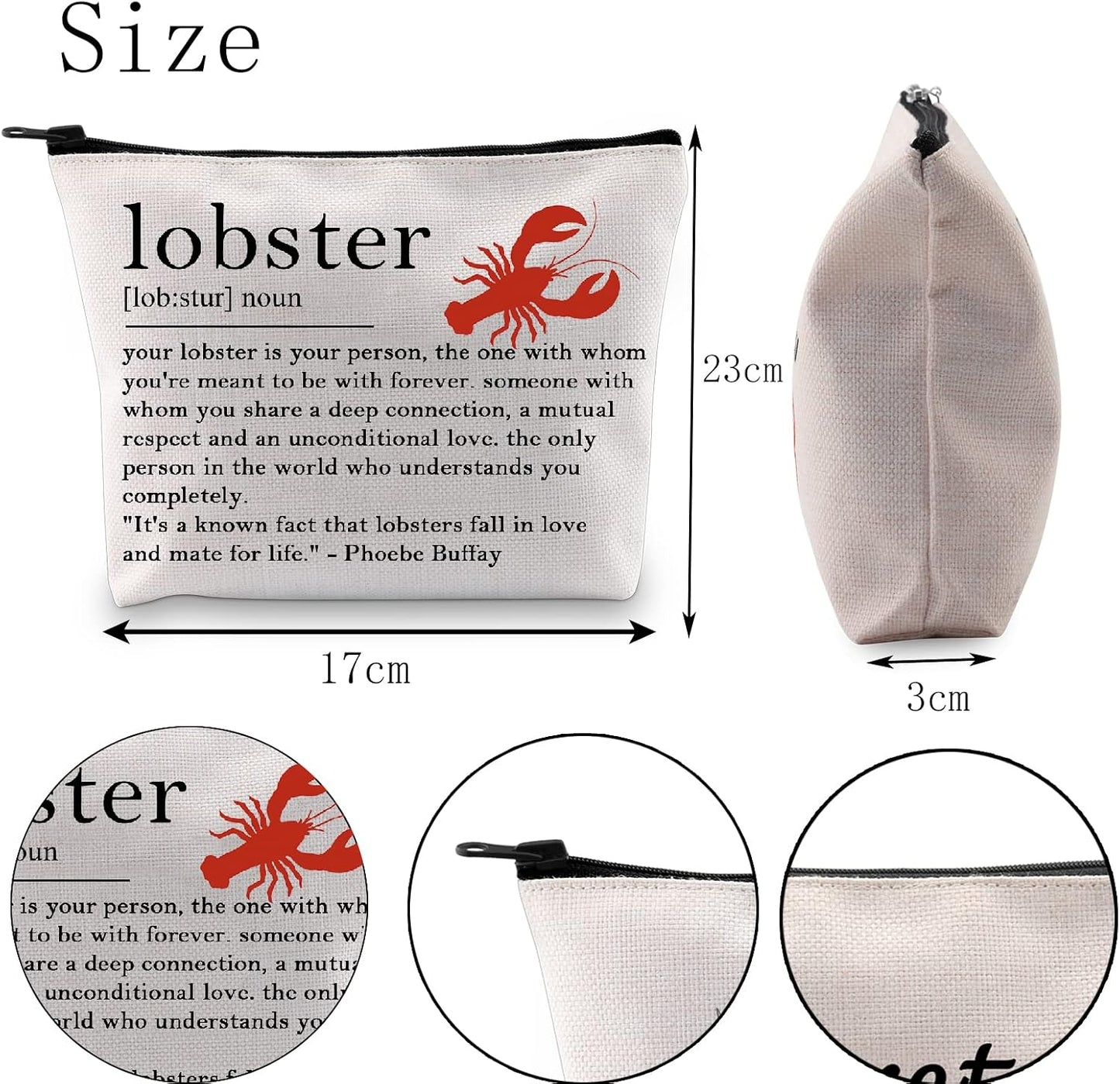 POFULL Lobster Lover Gift (F*R*I*E*N*D*S)