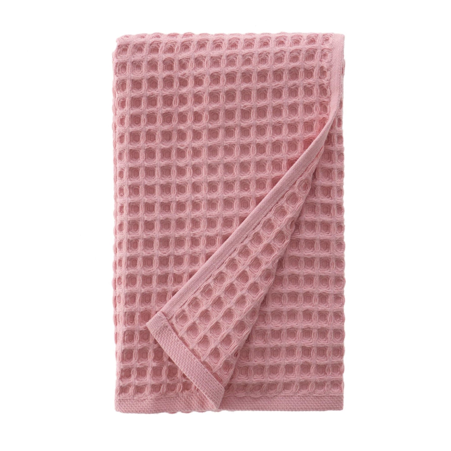 sea me at home Waffle Hand Towel – 100% Turkish Cotton, Quick-Dry, Soft and Absorbent Bathroom Towel (White)