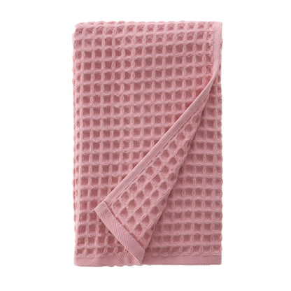 sea me at home Waffle Hand Towel – 100% Turkish Cotton, Quick-Dry, Soft and Absorbent Bathroom Towel (White)