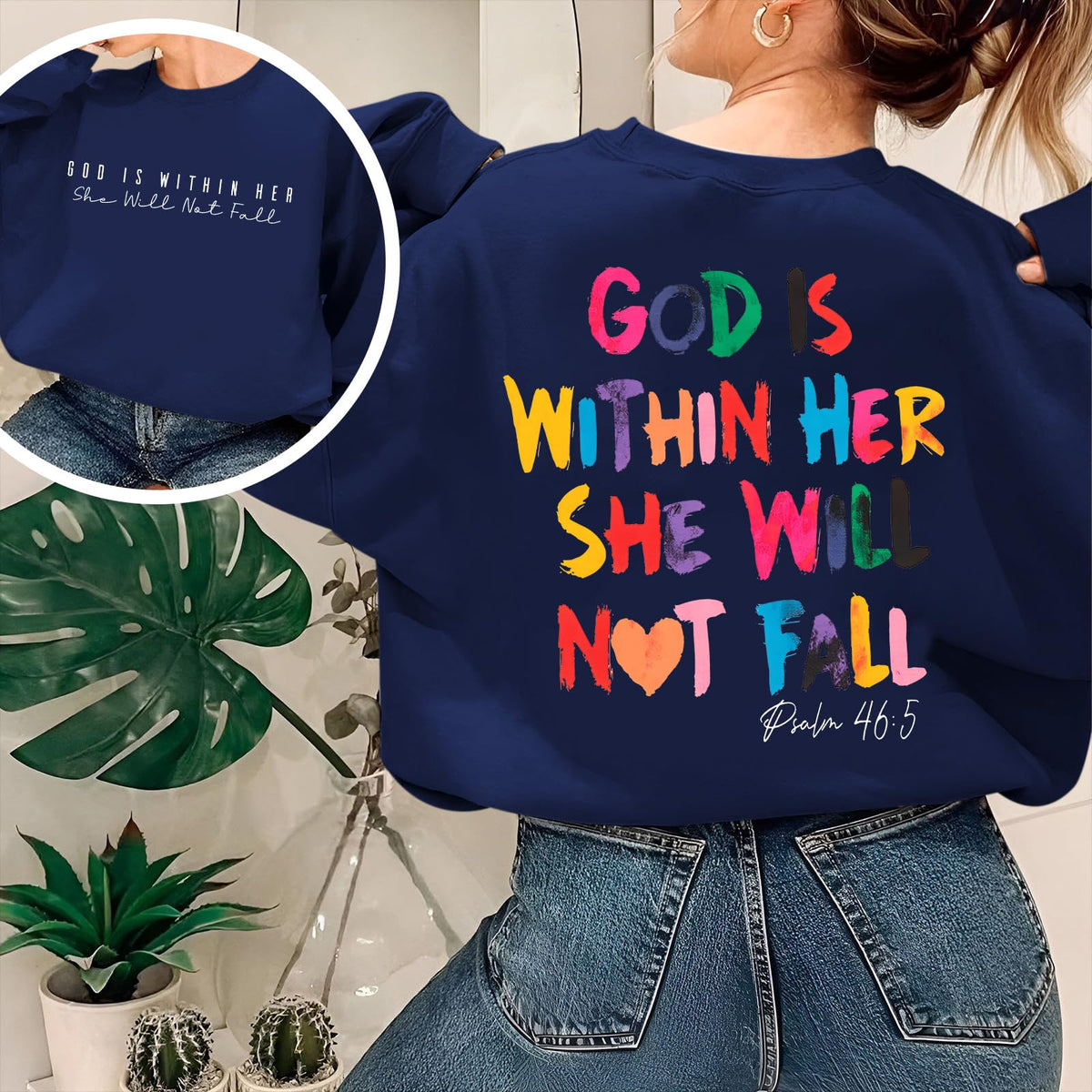 Sulayesh Christian God Is Within Her Sweatshirts