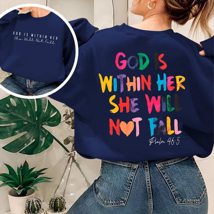 Sulayesh Christian God Is Within Her Sweatshirts