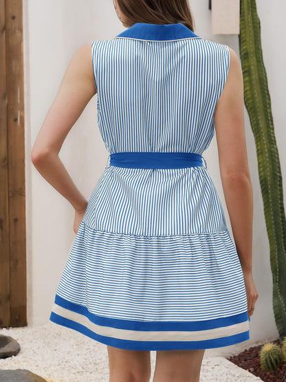 Wenrine Womens Summer Button Down Shirt Dress