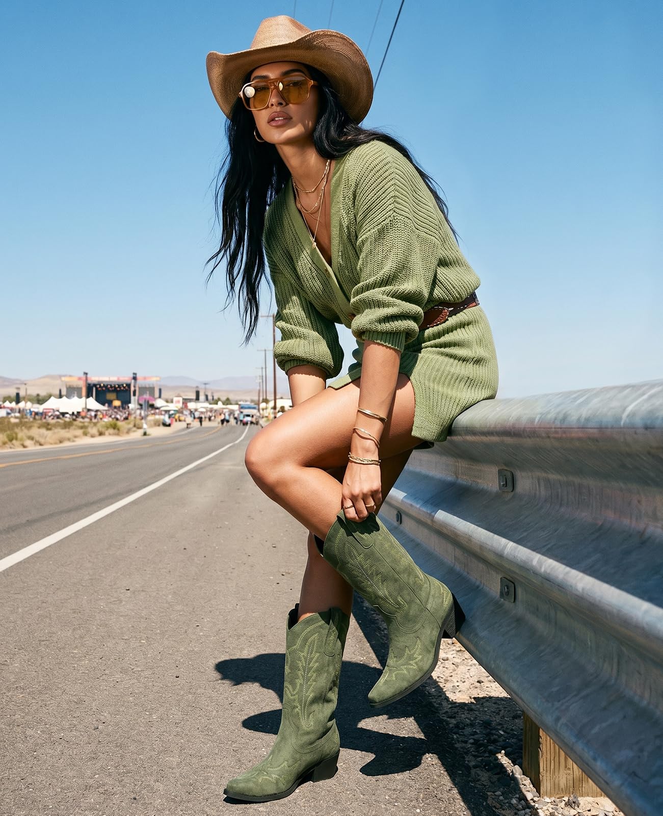 Rivalran Cowboy Boots for Women