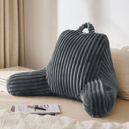 Blissful Diary Reading Pillow, Backrest Pillow with Shredded Memory Foam