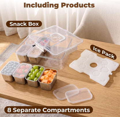 Homelove Snackle Box Container with Ice-Pack