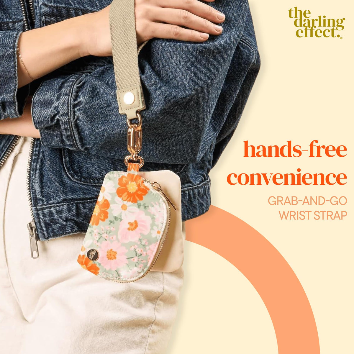 The Darling Effect Dynamic Duo Pouch Wristlet