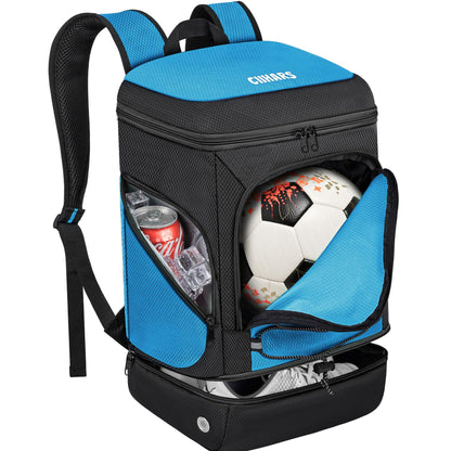 Soccer Backpack,Soccer Bag with Ball Holder and Shoe Compartment