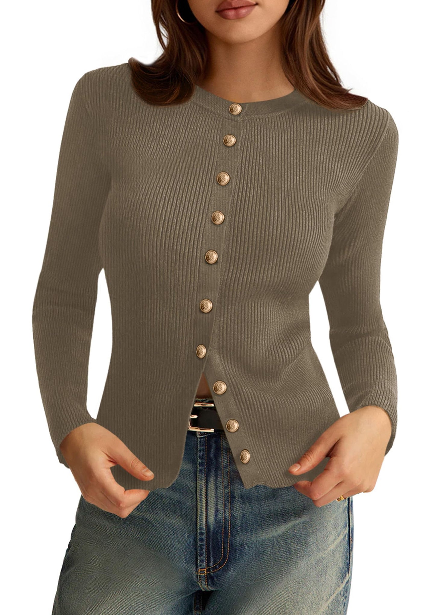 PRETTYGARDEN Women's Fall Lightweight Cardigan Sweaters