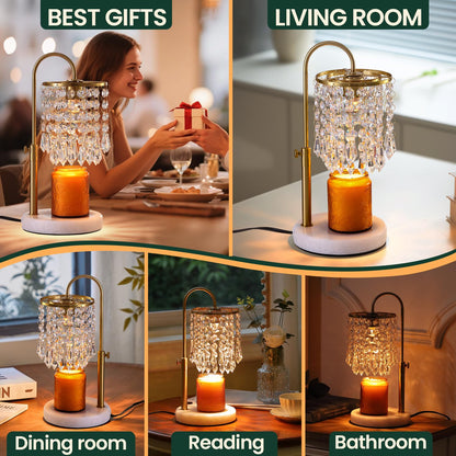 Candle Warmer Lamp with Timer & Dimmer