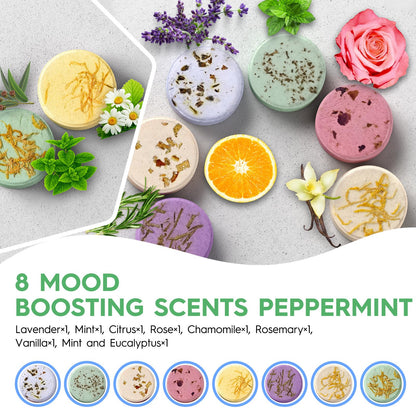 Blriet Shower Steamers Aromatherapy Relief Gifts for Women Teen Girls 8 ct
